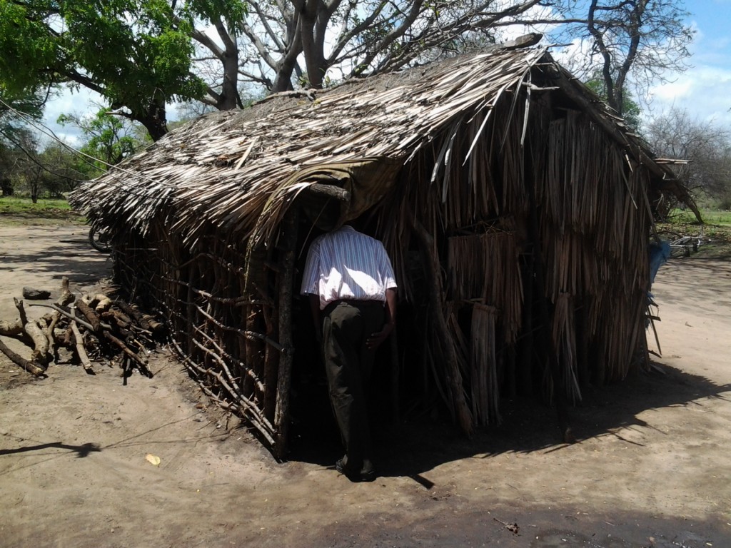 A small "cinema" in rural Tanzania